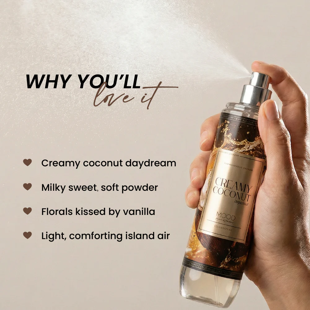 Creamy Coconut Body Splash 220ML - Image 3